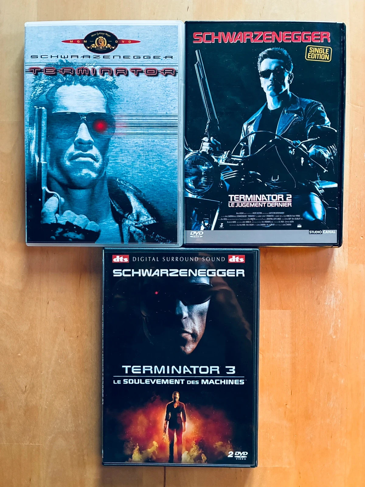 Coffret DVD trilogia Terminator Arnold Schwarzenegger. – photo 3